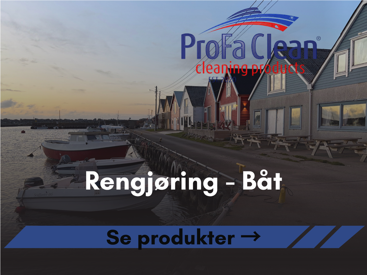 Rengjøring - Båt